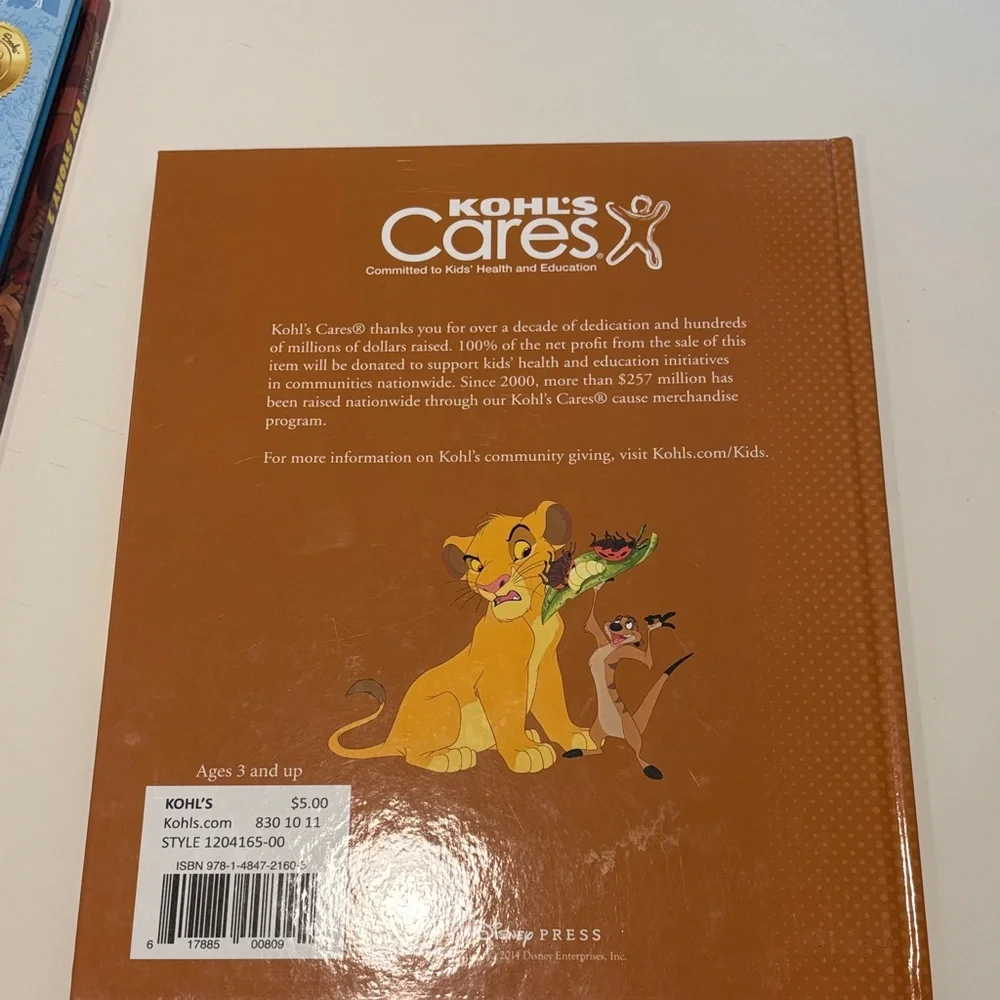 Classic Book Bundle Lot Toy Story 2 Lion King and Little Golden Books